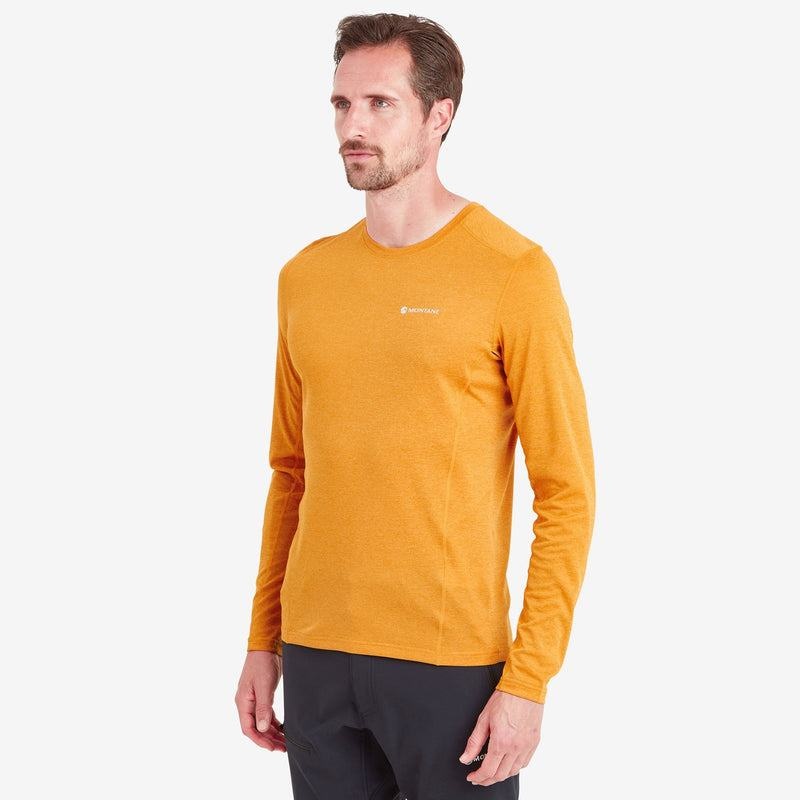 Montane Dart Long Sleeve T-shirt Herr Orange | PQP1579BG