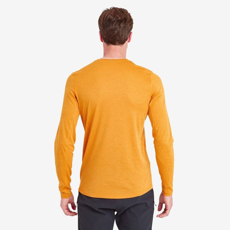 Montane Dart Long Sleeve T-shirt Herr Orange | PQP1579BG