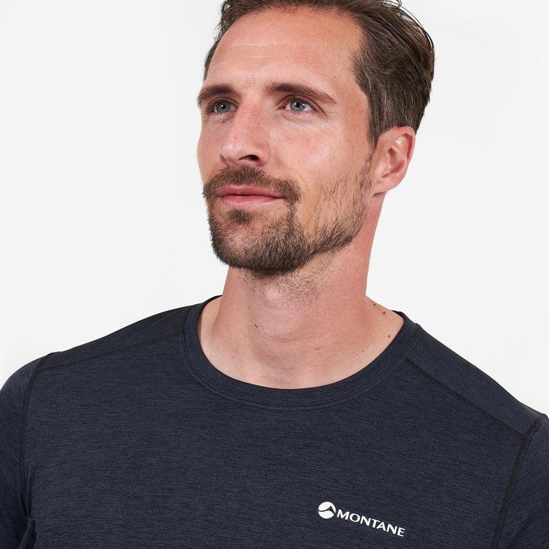 Montane Dart Long Sleeve T-shirt Herr Svarta | IFM527VJ