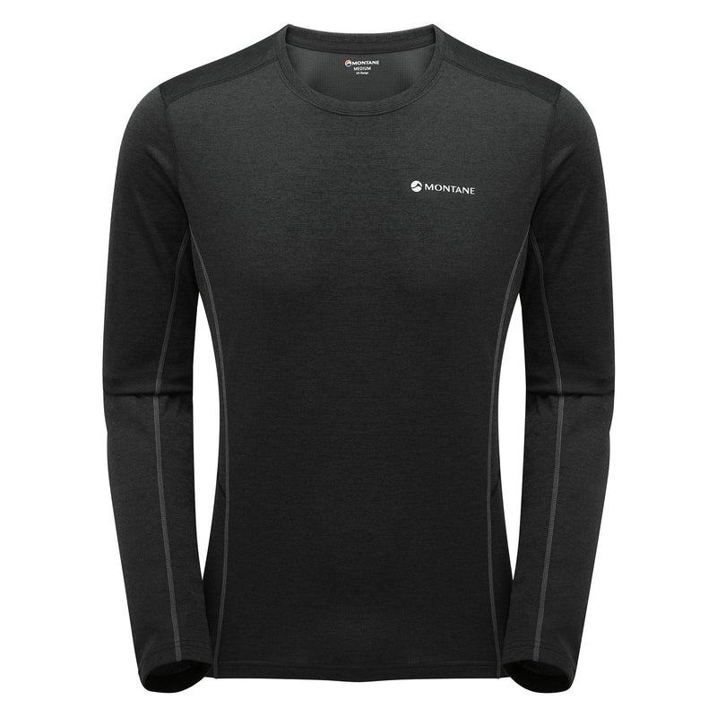 Montane Dart Long Sleeve T-shirt Herr Svarta | IFM527VJ