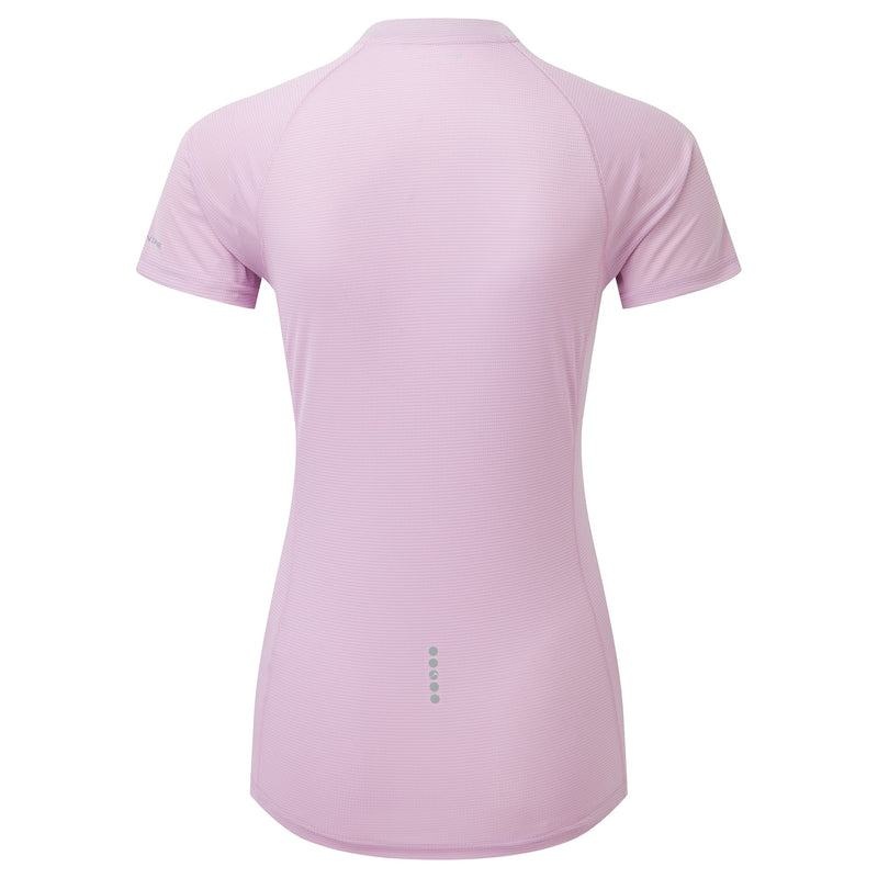 Montane Dart Nano Zip T-shirt Dam Grå Lila | GGN4859BB