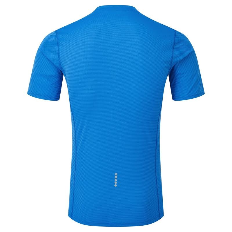 Montane Dart Nano Zip T-shirt Herr Blå | QXK5673SZ