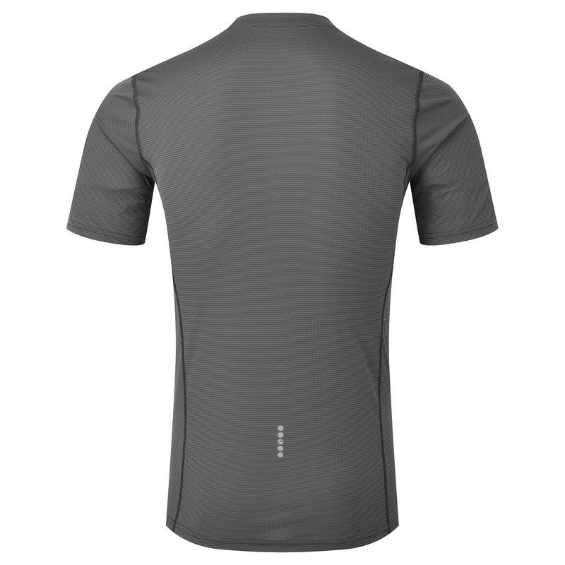 Montane Dart Nano Zip T-shirt Herr Mörkgrå | RJQ89100UU