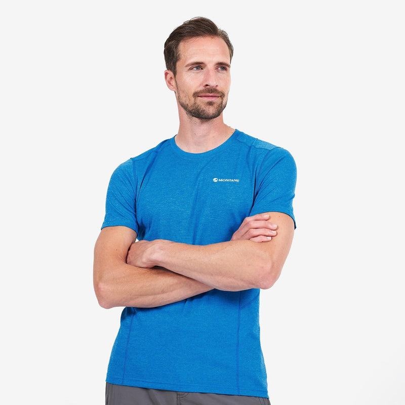 Montane Dart T-shirt Herr Blå | DGU4678DE