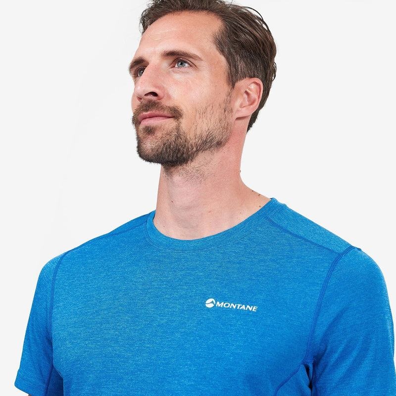 Montane Dart T-shirt Herr Blå | DGU4678DE