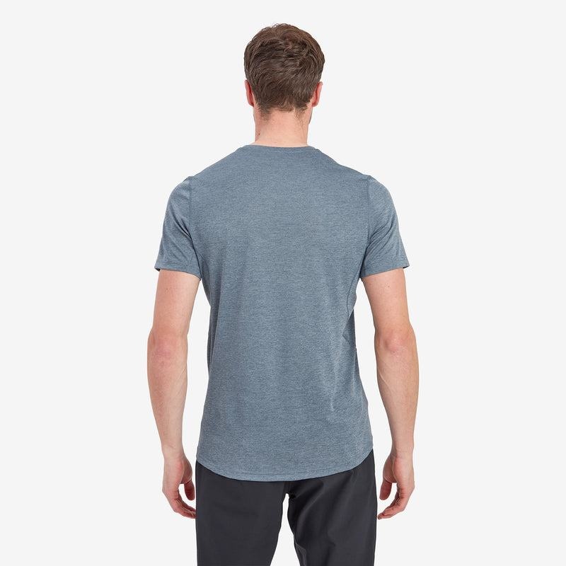 Montane Dart T-shirt Herr Grå Blå | IAB3915XL