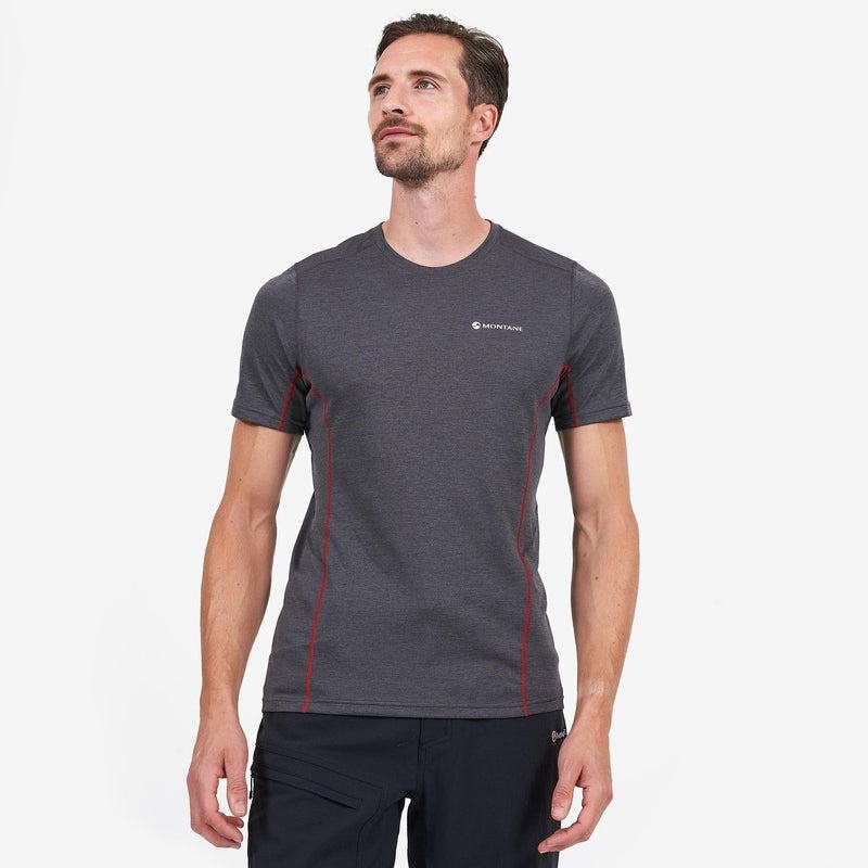 Montane Dart T-shirt Herr Mörkgrå | CRZ2113QI