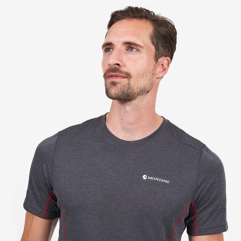 Montane Dart T-shirt Herr Mörkgrå | CRZ2113QI