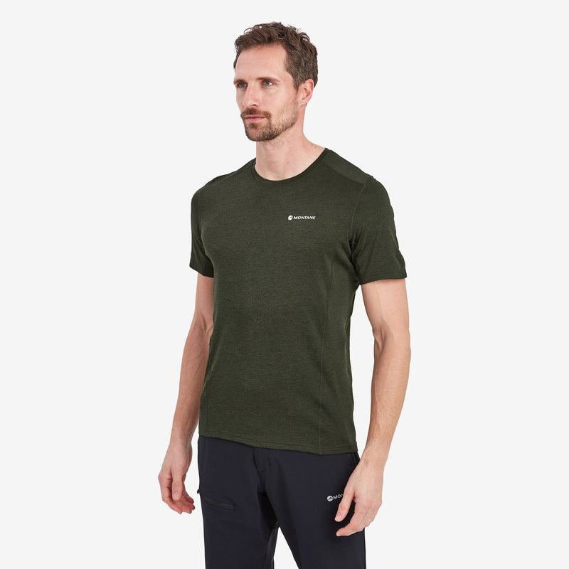 Montane Dart T-shirt Herr Mörkgröna | HFP7039FZ