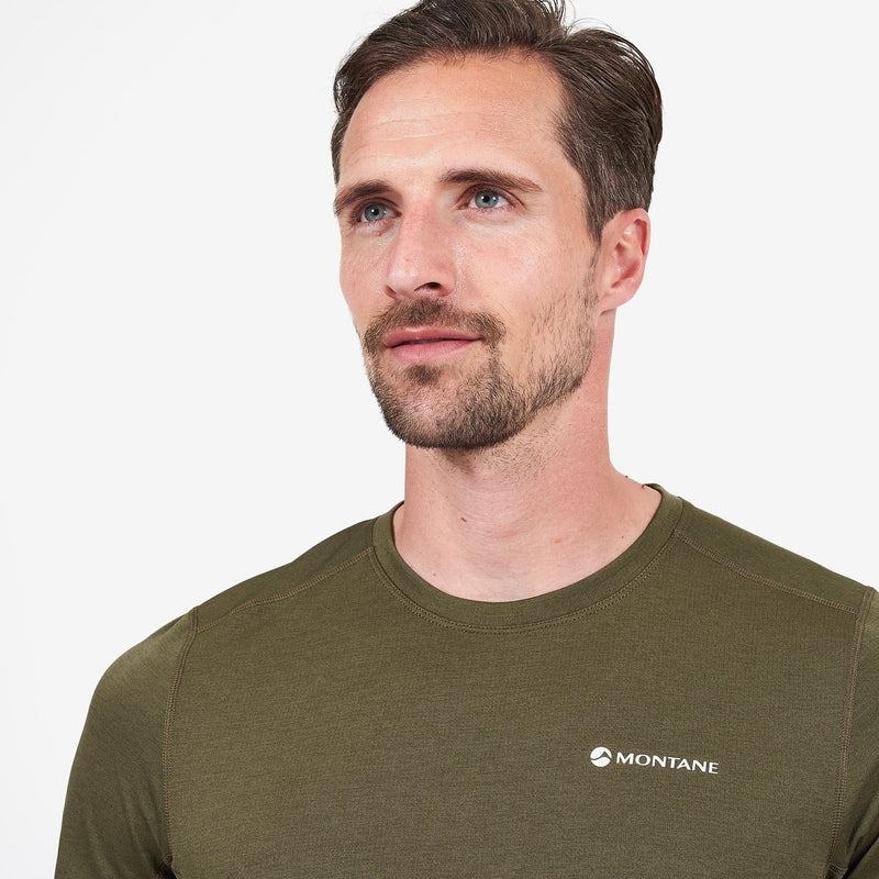 Montane Dart T-shirt Herr Mörkgröna | QVZ9518GC