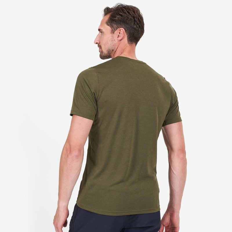 Montane Dart T-shirt Herr Mörkgröna | QVZ9518GC