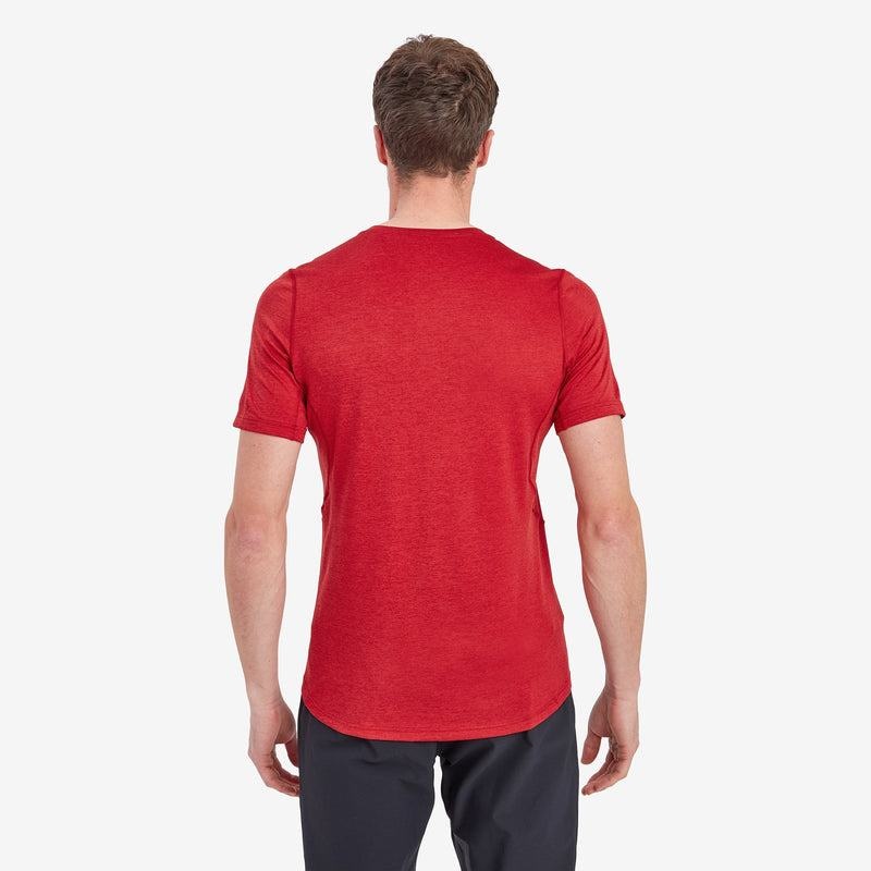 Montane Dart T-shirt Herr Mörkröda | SPO771YA