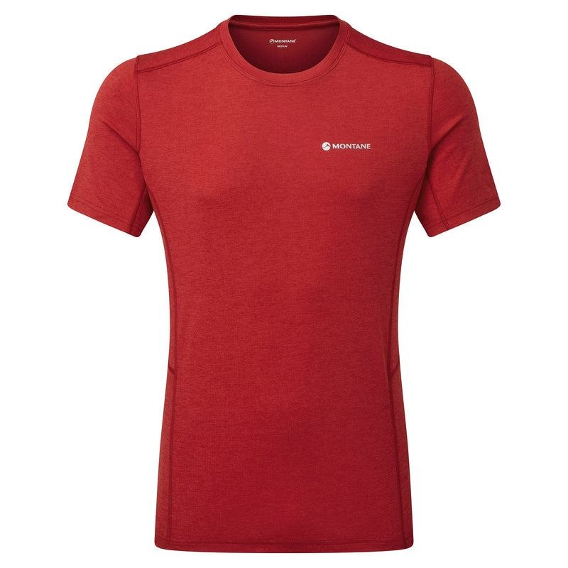 Montane Dart T-shirt Herr Mörkröda | SPO771YA