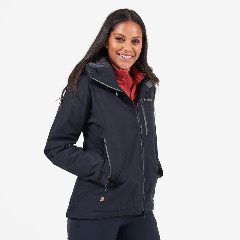 Montane Duality Insulated Vattentät Jacka Dam Svarta | NQD9475HF