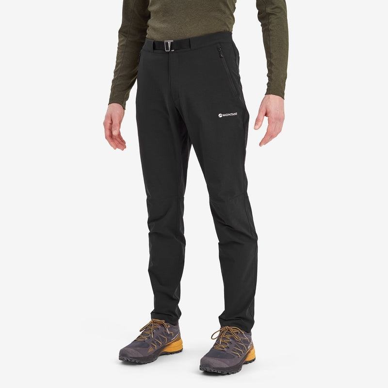 Montane Dynamic Lite Stretch Byxor Herr Svarta | XEF1646WA