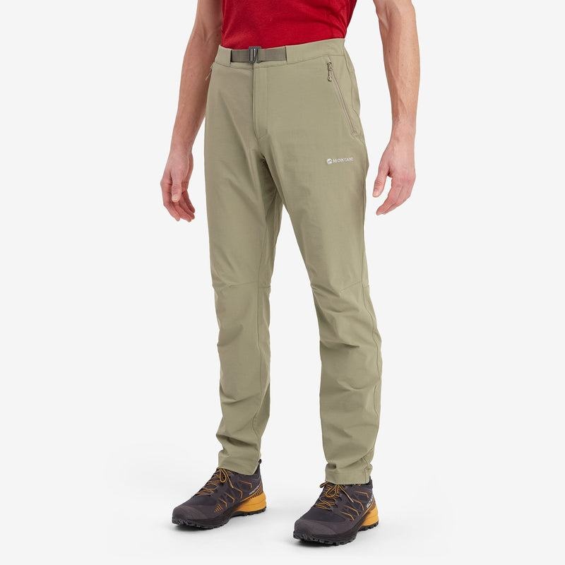 Montane Dynamic Lite Stretch Byxor Herr Khaki | GAD2059FN