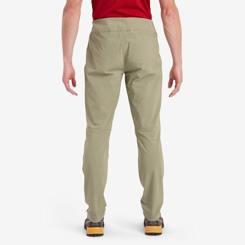 Montane Dynamic Lite Stretch Byxor Herr Khaki | GAD2059FN