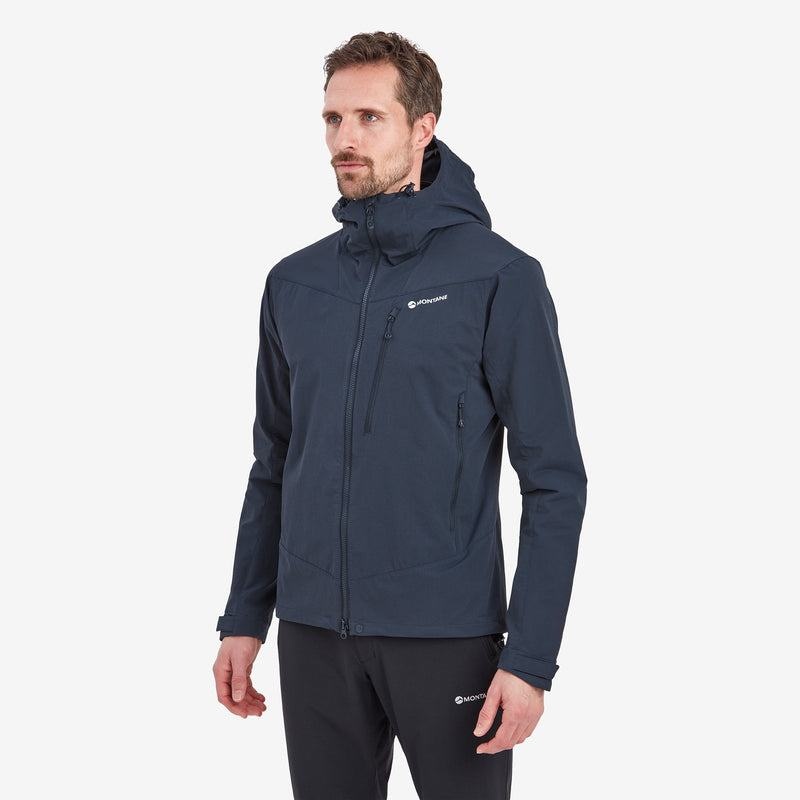 Montane Dyno LT Softshelljacka Herr Mörkblå | BZK5566IC