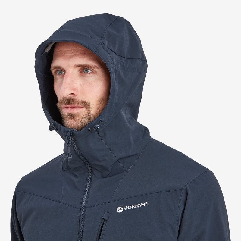 Montane Dyno LT Softshelljacka Herr Mörkblå | BZK5566IC