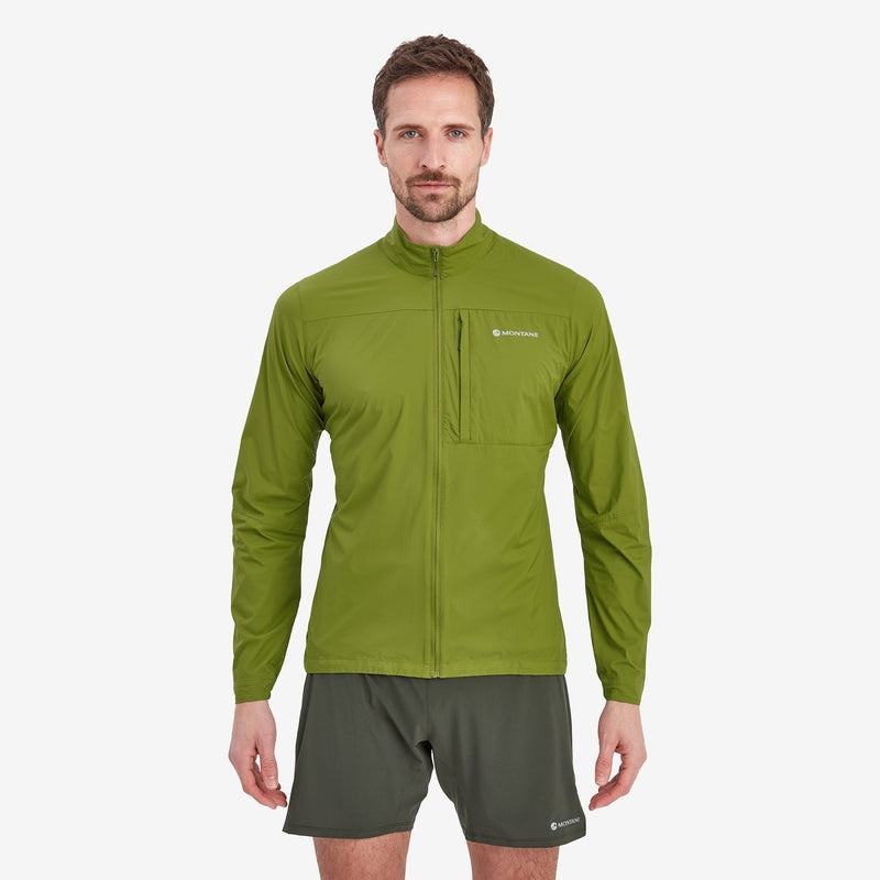 Montane Featherlite Windproof Jacka Herr Gröna | KKV2958VJ