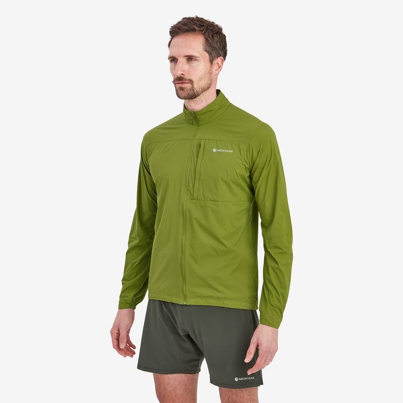 Montane Featherlite Windproof Jacka Herr Gröna | KKV2958VJ