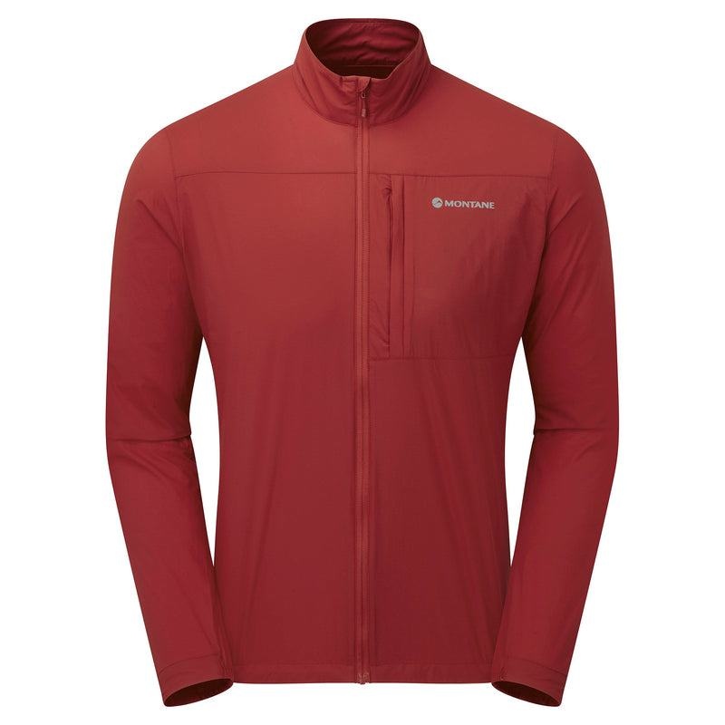 Montane Featherlite Windproof Jacka Herr Mörkröda | UII2160LP