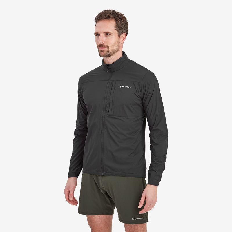 Montane Featherlite Windproof Jacka Herr Svarta | LNZ364UI