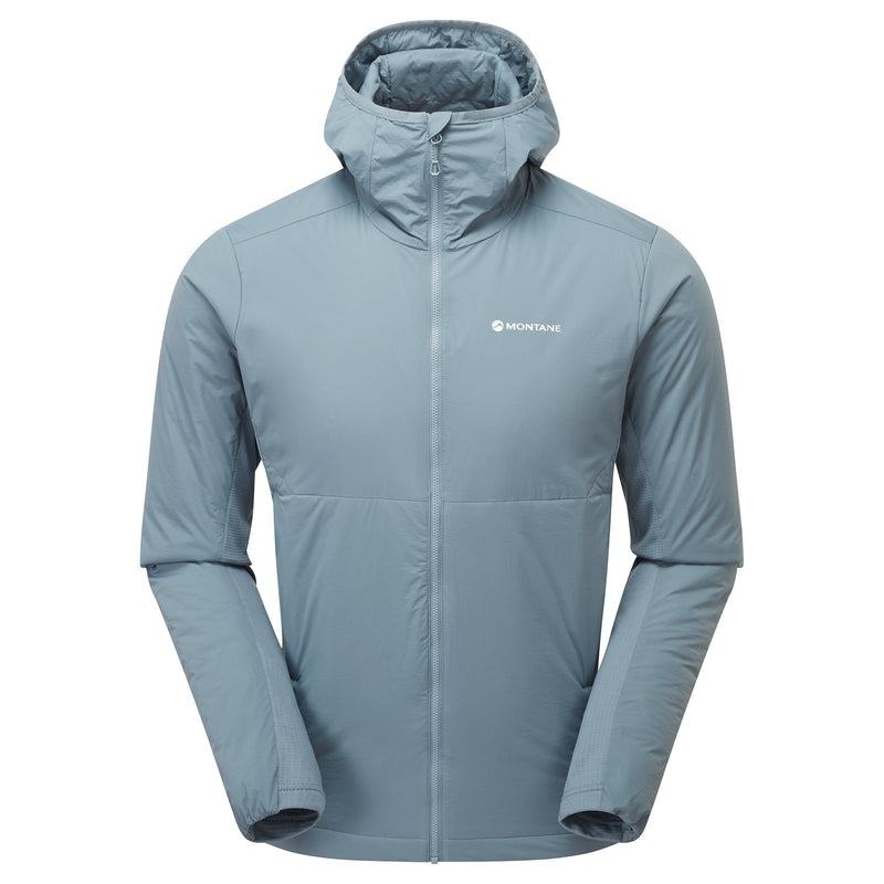 Montane Fireball Lite Hooded Isolerade Jackor Herr Grå Blå | XJQ845NG