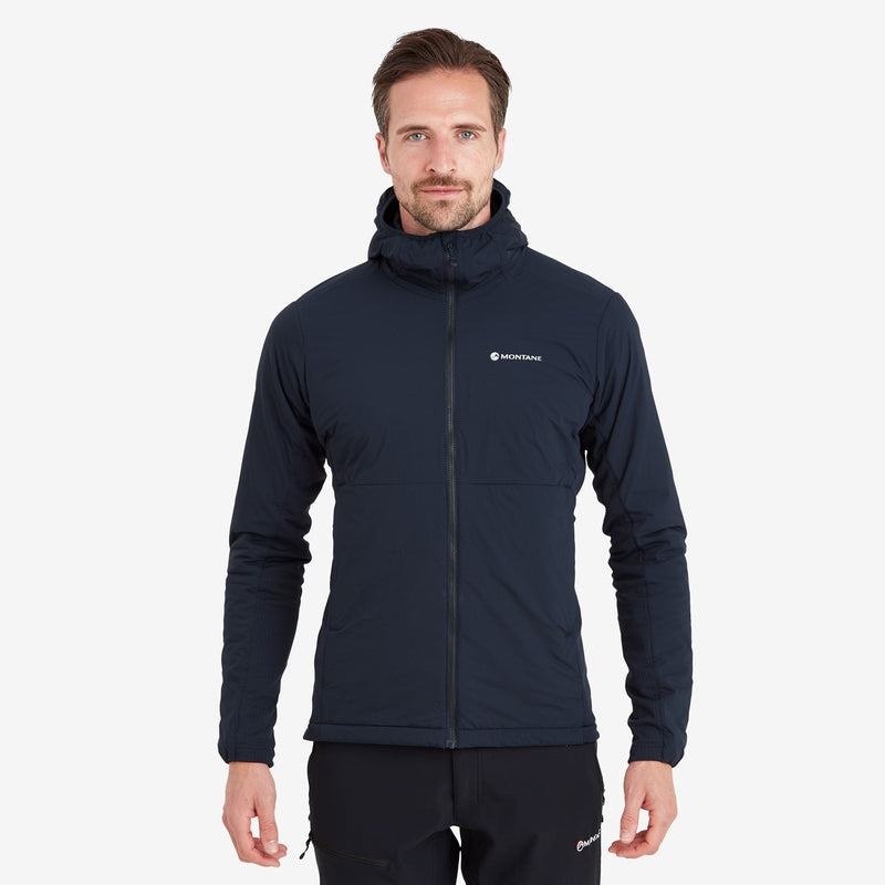 Montane Fireball Lite Hooded Isolerade Jackor Herr Mörkblå | FHM8820FC