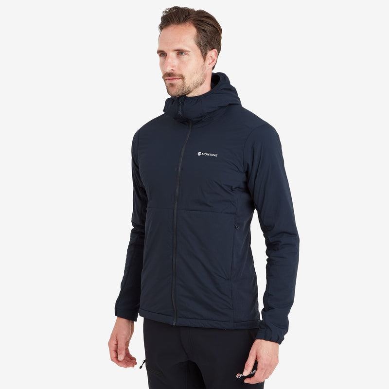 Montane Fireball Lite Hooded Isolerade Jackor Herr Mörkblå | FHM8820FC