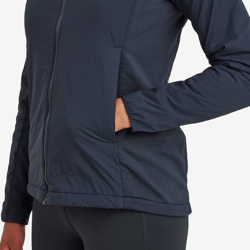 Montane Fireball Lite Hooded Isolerade Jackor Dam Mörkblå | DCA6621DV