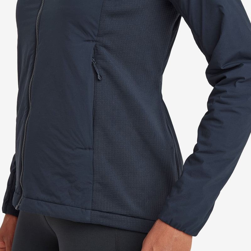 Montane Fireball Lite Hooded Isolerade Jackor Dam Mörkblå | DCA6621DV