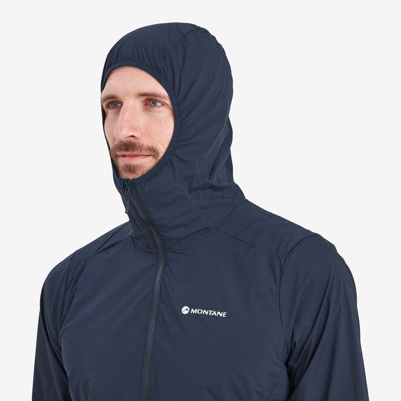 Montane Fireball Nano Hooded Jacka Herr Mörkblå | UIS1622FK