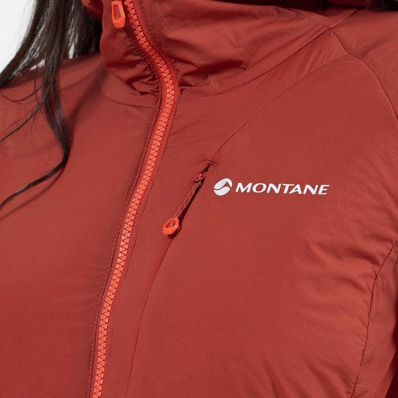 Montane Fireball Softshelljacka Dam Orange Röda | HWC5928RM