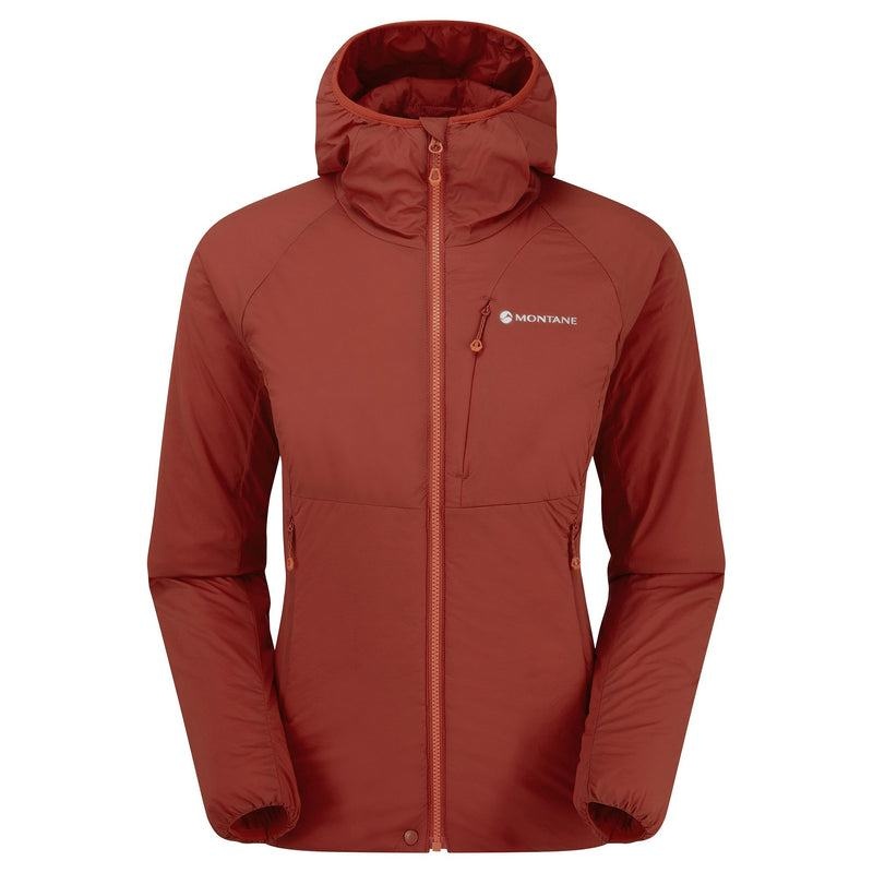 Montane Fireball Softshelljacka Dam Orange Röda | HWC5928RM