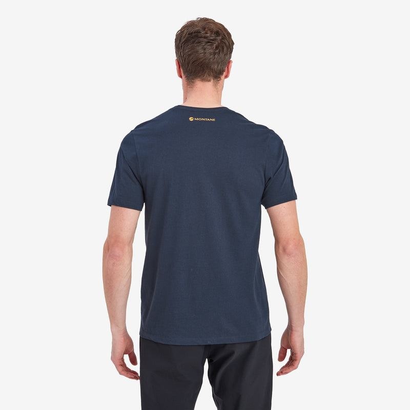 Montane Forest T-shirt Herr Mörkblå | LUA7586PA