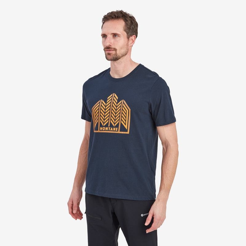 Montane Forest T-shirt Herr Mörkblå | LUA7586PA