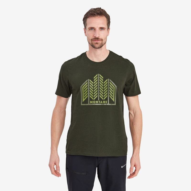 Montane Forest T-shirt Herr Mörkgröna | ZFD761FA