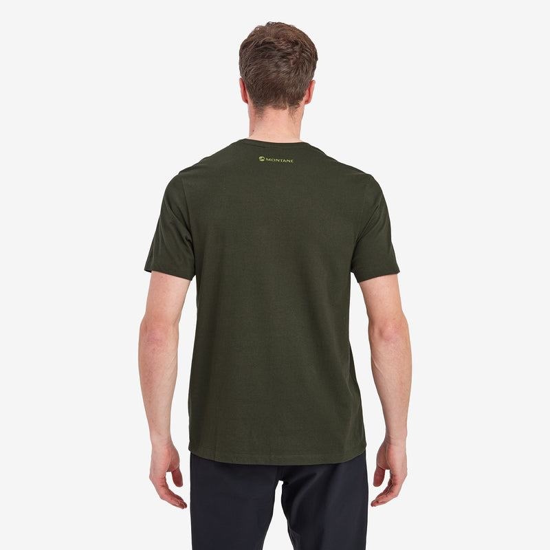 Montane Forest T-shirt Herr Mörkgröna | ZFD761FA