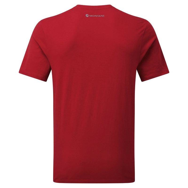 Montane Forest T-shirt Herr Mörkröda | XXT4538OG