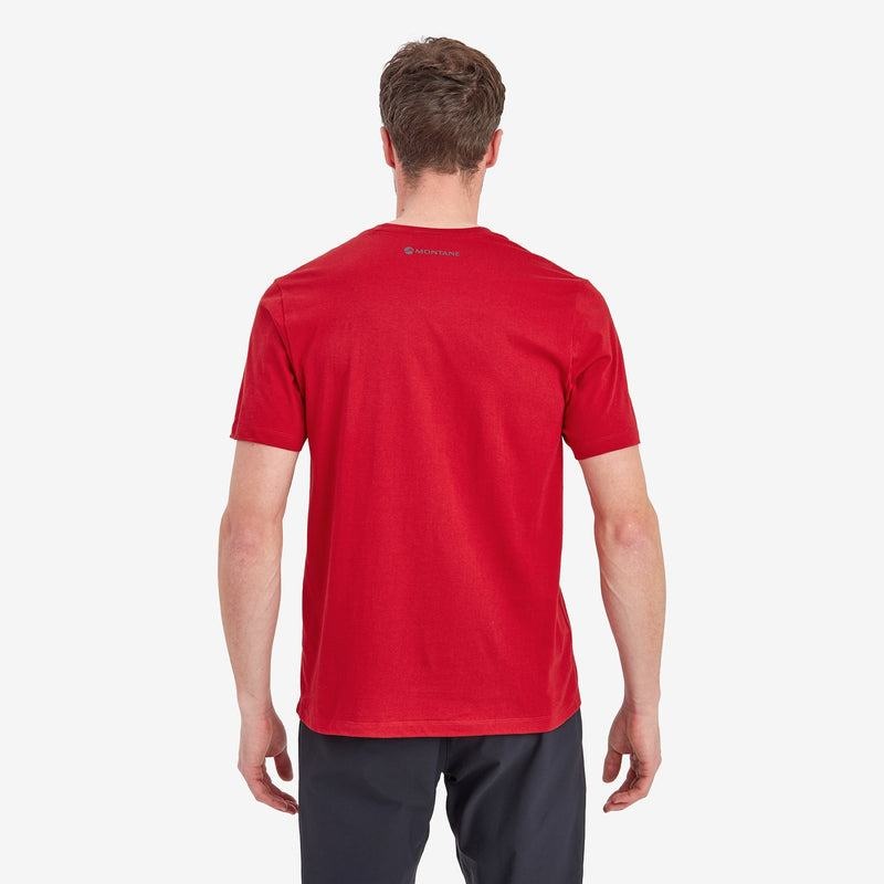 Montane Forest T-shirt Herr Mörkröda | XXT4538OG