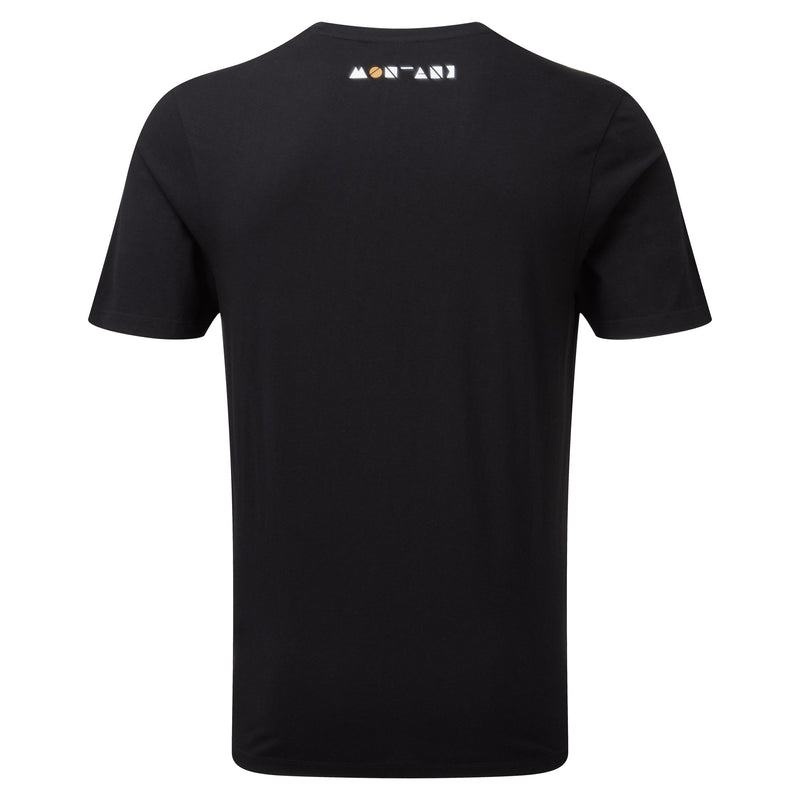 Montane Geometry T-shirt Herr Svarta | TTX1845YB