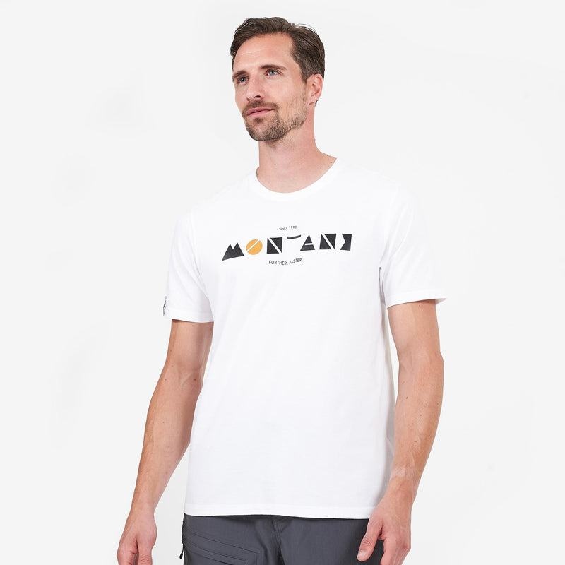 Montane Geometry T-shirt Herr Vita | OKE457AL