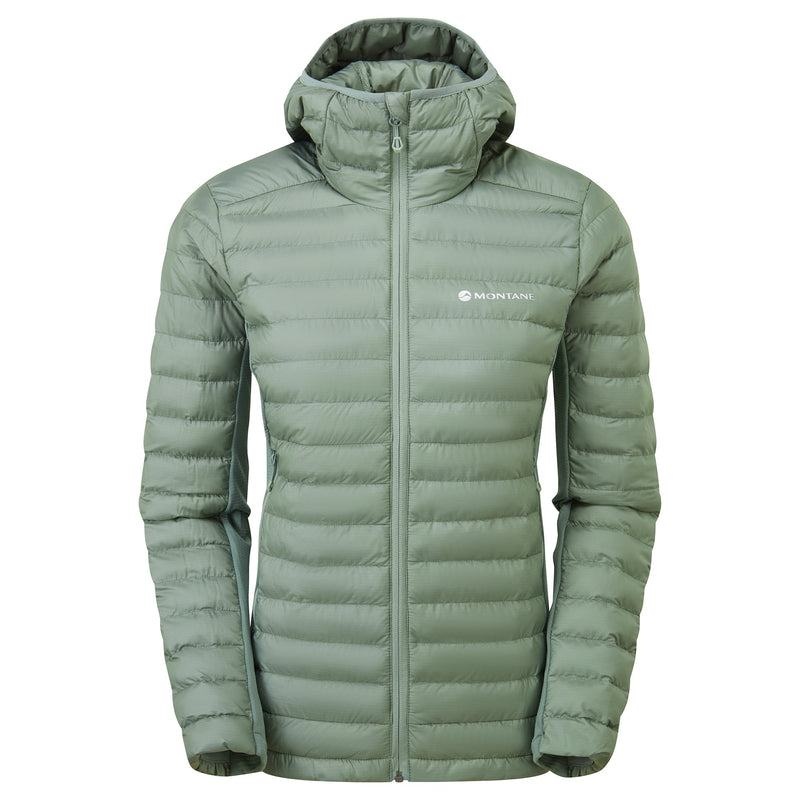 Montane Icarus Lite Hooded Jacka Dam Grå Gröna | ZFJ8957IX