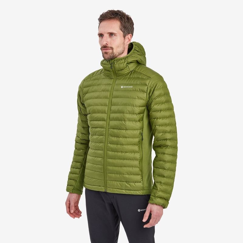 Montane Icarus Lite Hooded Jacka Herr Gröna | UAL8875YC