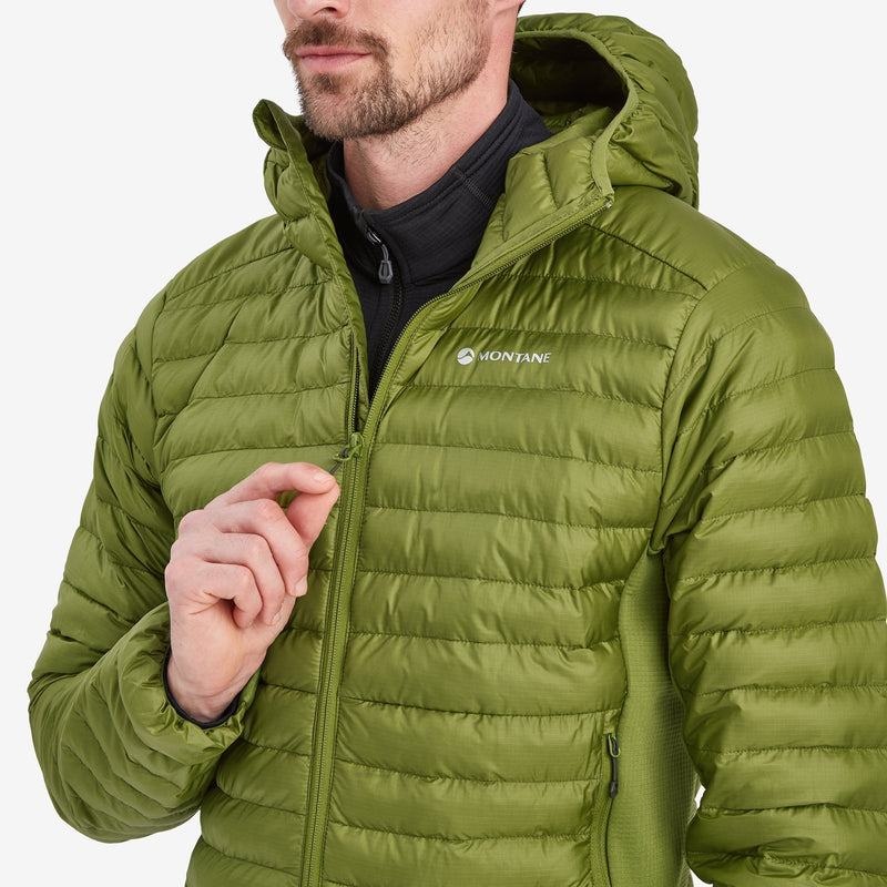 Montane Icarus Lite Hooded Jacka Herr Gröna | UAL8875YC