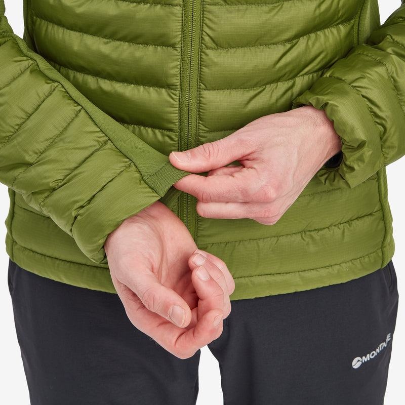 Montane Icarus Lite Hooded Jacka Herr Gröna | UAL8875YC