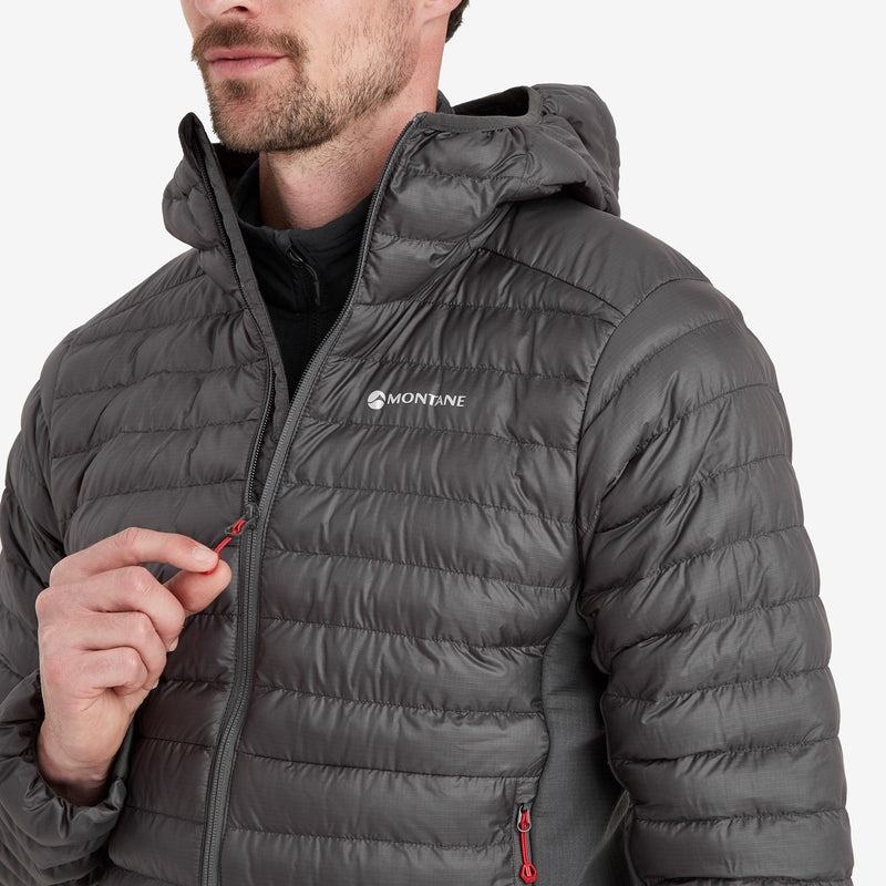 Montane Icarus Lite Hooded Jacka Herr Mörkgrå | DJT7239WR