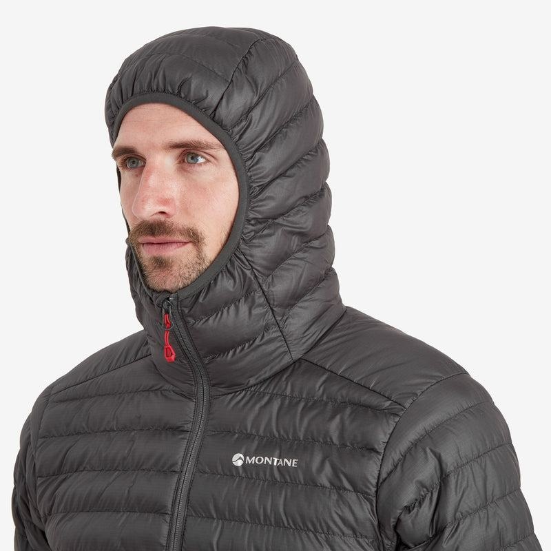 Montane Icarus Lite Hooded Jacka Herr Mörkgrå | DJT7239WR