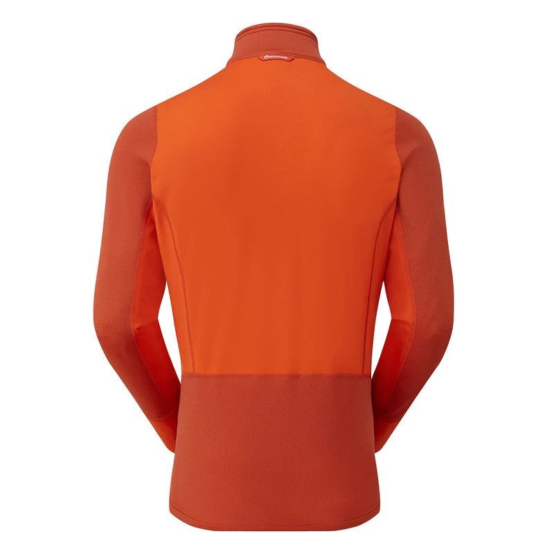 Montane Iridium Hybrid Pull-On Fleecejackor Herr Orange | WMG2815QI